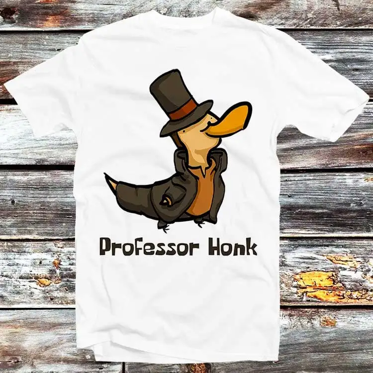 Professor Honk T Shirt Layton Untitled Goose Game Video Gaming Switch Online Funny Hon Cool Birthday B30