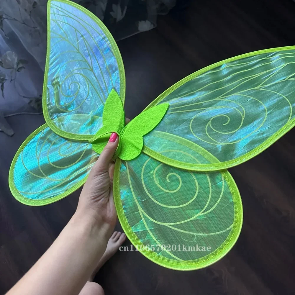 Butterfly Fairy Wings Costume For Women Sparkling Angel Princess Wings Glitter Cosplay Props For Halloween Carnival Themed Party 4