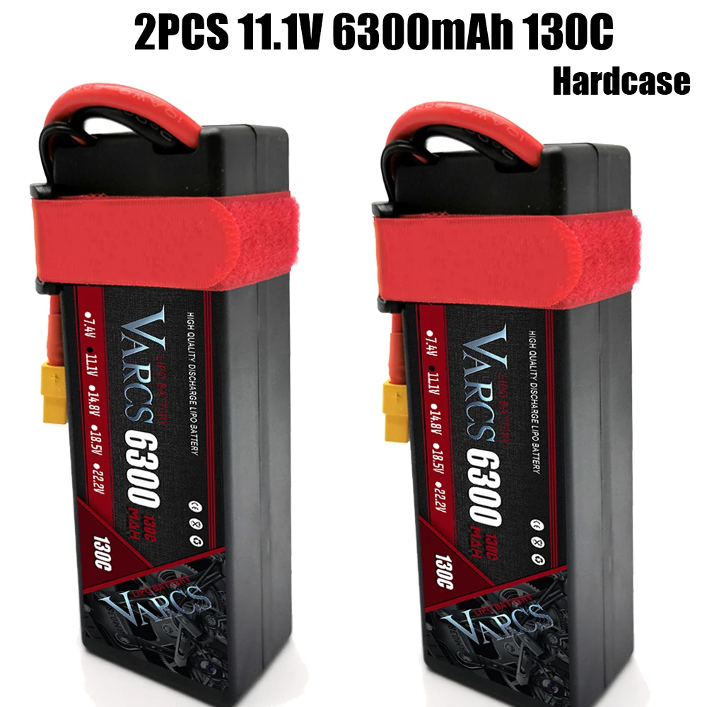 VARCS Lipo 4S 14.8V 15.2V Battery 6500mah 7000mah  8400mah 9200mah 10000mah 6200ma 5200mah 6300mAh Shorty Lipo XT90 EC5 RC Car