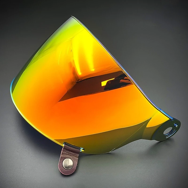 Geeignet für Bell Bullitt Helm Visier Windschutzscheibe Motorradhelm Zubehör Universelle galvanisierte Tag- und Nachtgläser