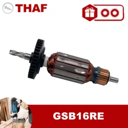 AC 220V 240V GSB16 GSB16RE Armature Rotor For BOSCH GSB550RE Impact Drill Spare Parts Hammer Drill GSB 16 GSB 16 RE GSB 550 RE