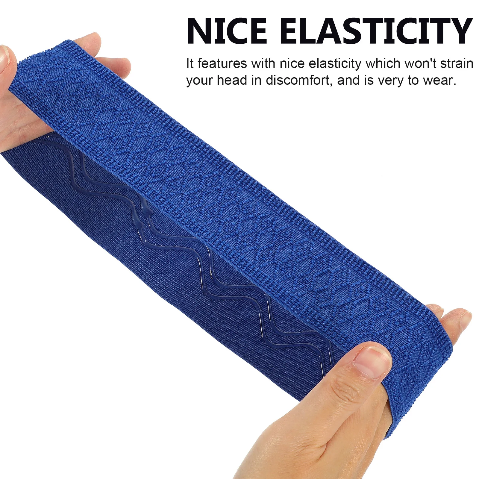 

Elastic Headband Outdoor Fitness Sweatbands Sports Hair Band Anti-Slip Breathable Women Yoga Running Basketball Tennis Workout