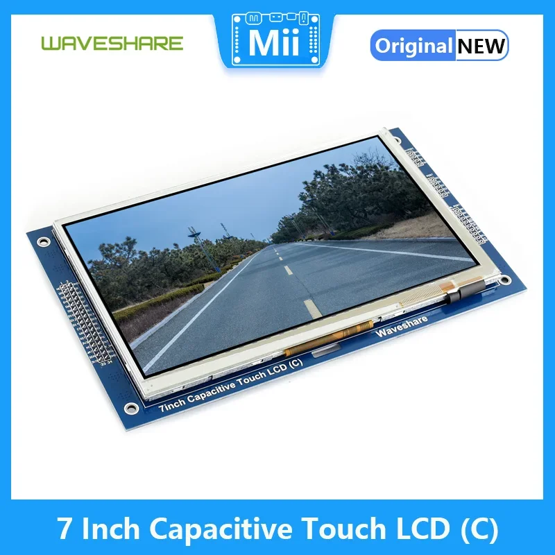 Waveshare 7 Inch Multicolor Graphic LCD (C) With Capacitive Touch Screen  800*480 GT911 TOUCH CONTROLLER TFT Display, RA8875