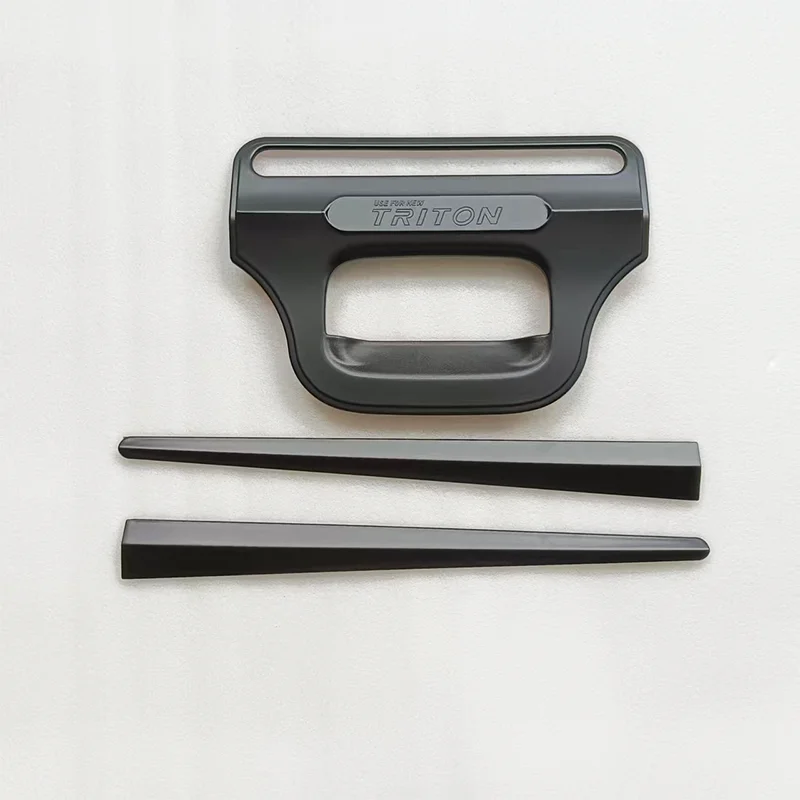 Di alta Qualità di Colore Nero Portellone di Coda Copertura Baule Posteriore Coperchio Trim per MITSUBISHI TRITON L200 2015-2019 Pickup Auto Accessori Auto