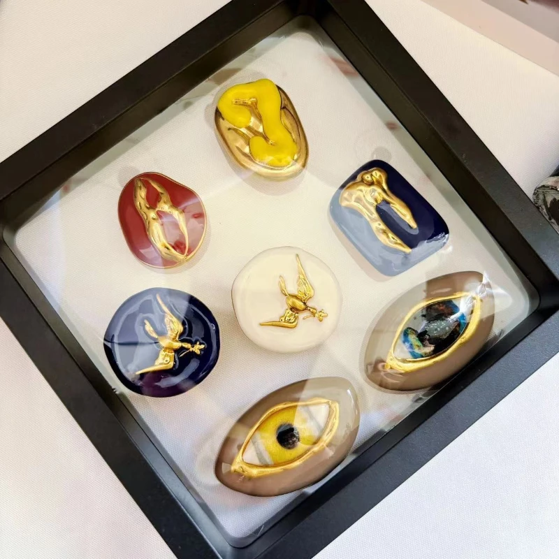 Europe America Colored Enamel  - огляд і ціна Accessories Brand For Women