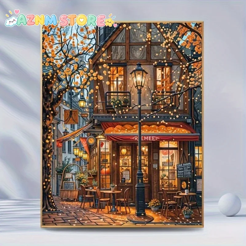 2D Flat A Adult Paint-By-Numbers Kit For Professional Art Use, Perfect As A Gift. It'S Easy To Learn And Suitable For Beginne