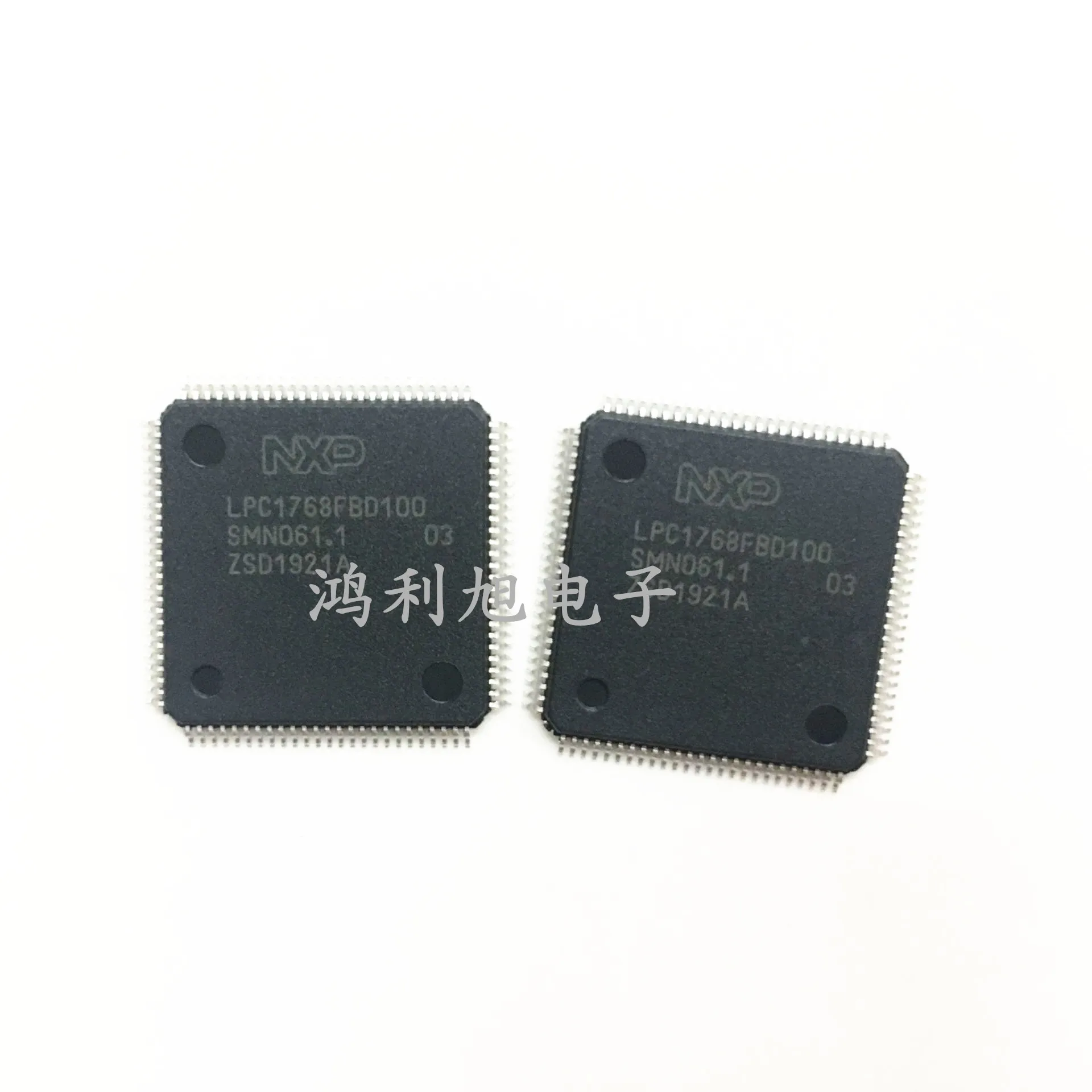 1PCS/Lot LPC1768FBD100 MCU 32-bit ARM Cortex M3 RISC 512KB Flash 3.3V 100-Pin LQFP Tray