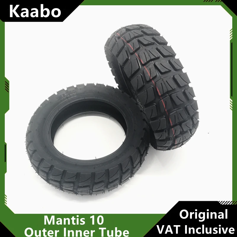 Original Kaabo Mantis 10 Outer Inner Tube 10 inch 10X3.0 80/65-6 Road City Pneumatic Tire Thicken Widen Street Off-rode Tire