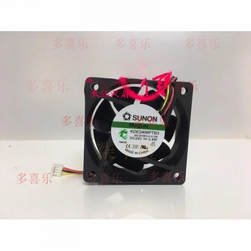 

EE для SUNON KDE2406PTB3 DC24V 2,4 Вт 60*60*25 мм 3-проводной инверторный охлаждающий вентилятор