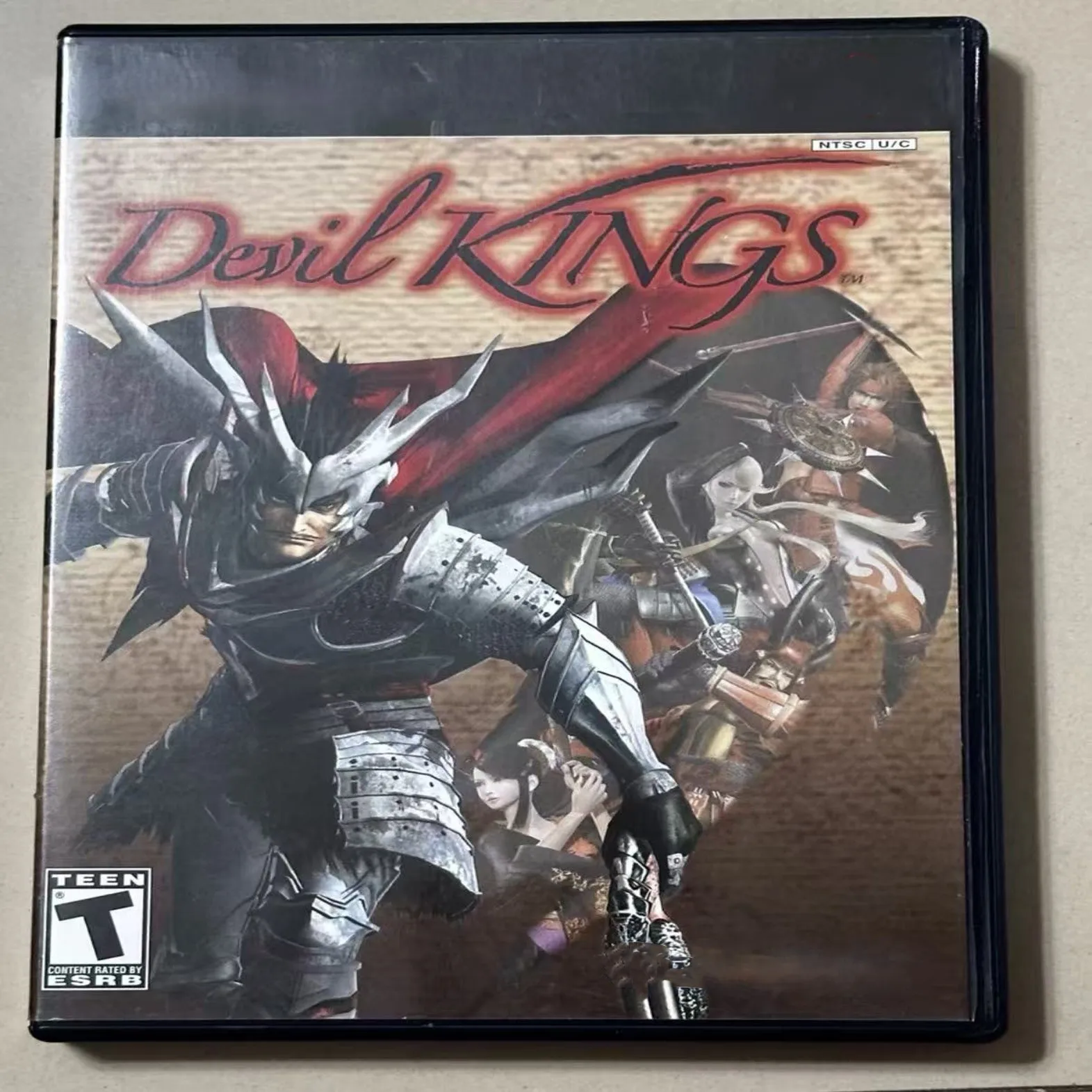 Disco de juego auténtico usado para Sony PS2: Devil Kings Versión Estadounidense, con manual.