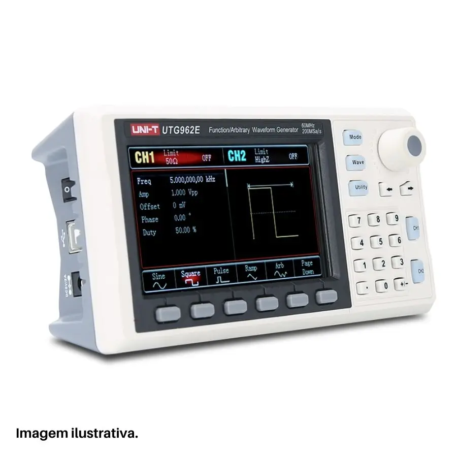 Digital Oscilloscope UNI-T UTG932E 30MHz - 200 MSa/s - 02 Channels