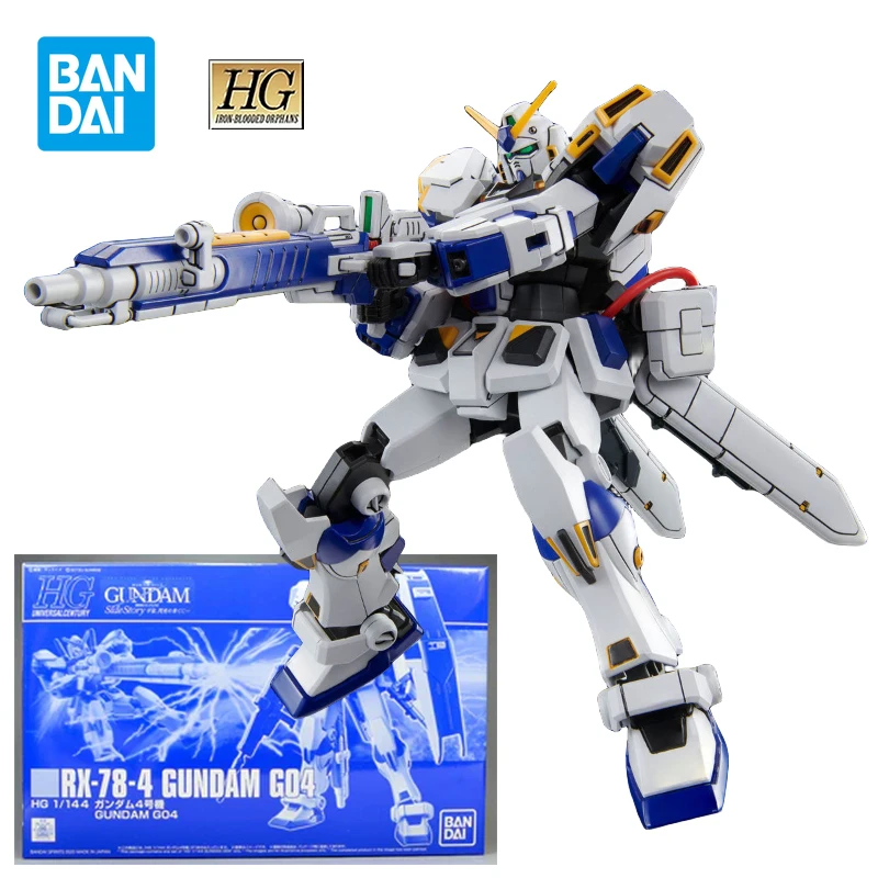Bandai RX-78-4 Gundam G04 Actiefiguren Mobiel Pak Gundam Anime Figuur Geassembleerde Modelbouwpakket Speelgoed Cadeau