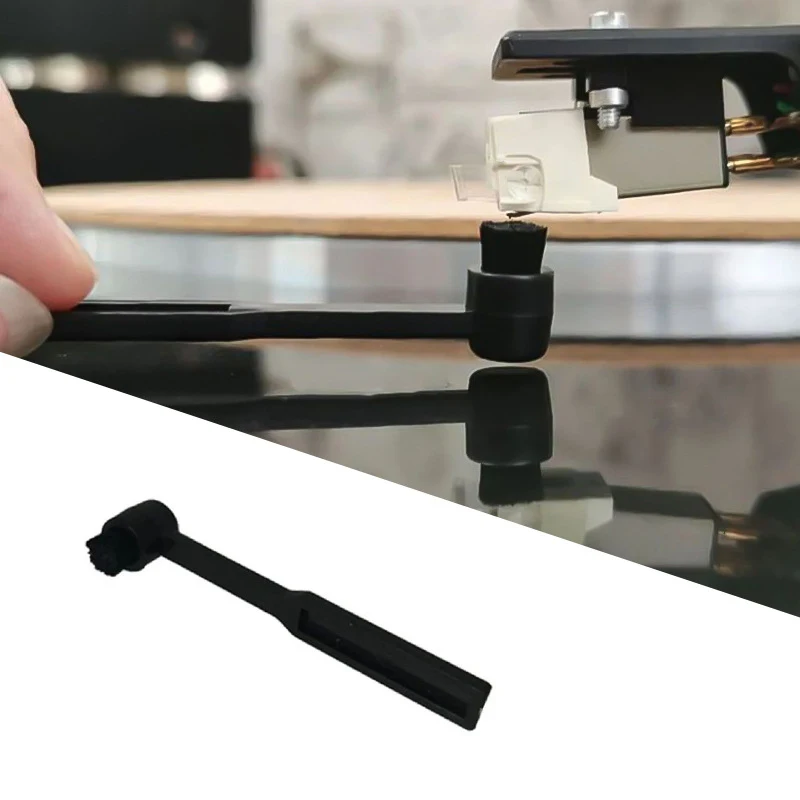 Turntable  Stylus Brush For Vinyl Record Player Turntable Phonograph Anti-static Needle Brush Phono Needle Cleaner