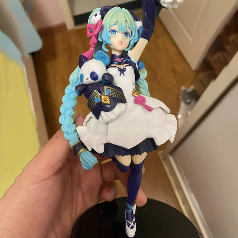 

In Stock Desktop Cute Miku Kwaii Style Anime Figure Surprise Blind Box Toys Pvc Model Collector Doll Birthday Gift