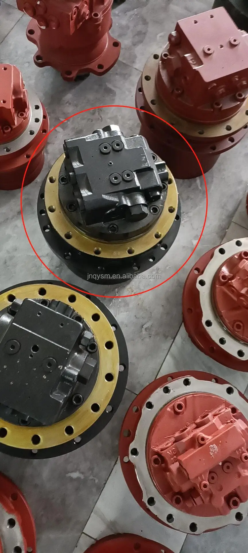 미니 굴삭기 트래블 모터 BCT 6698127 E35 파이널 드라이브