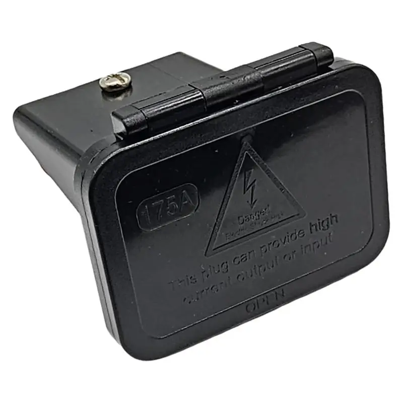 SHGO 50A Plug Mounting Panel with Dust Cover, Panel Base for SB175 Series Connectors, Flush Mount Recessed Plate for High
