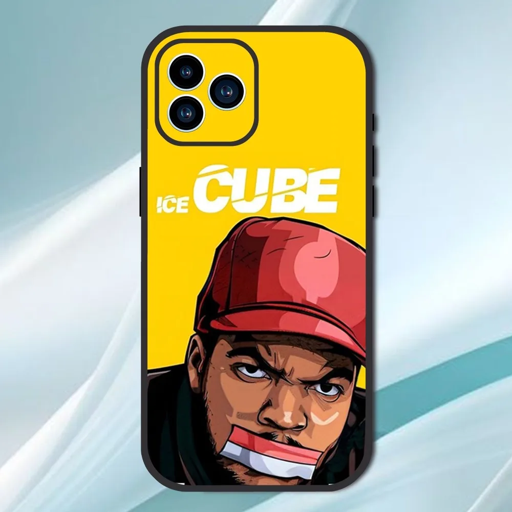 Funda de teléfono rapero i-ice Cube, carcasa trasera suave para iPhone 13, 12, 11, 14, 15 Pro, XS, Max, XR, X, 8, 7, 6S, 6 Plus