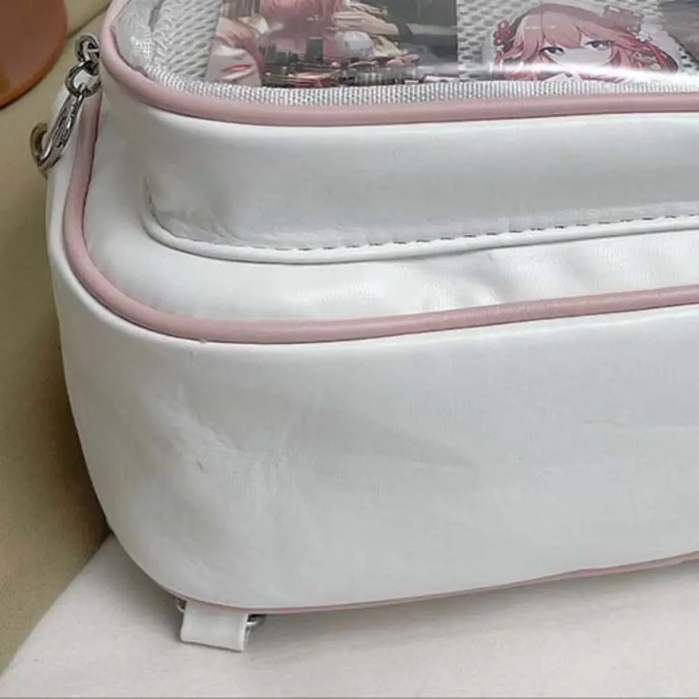 

Pouch Bag Zipper Bag Kawaii Cat Itabag Cotton Bag PU Transparent Pocket Idol Merchandise Storage Wallet Fashion Backpacks Gift