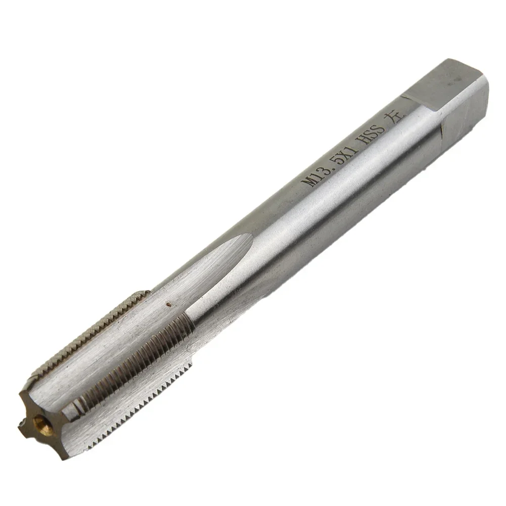 Durability General Purpose Applications Good High Quality Tap M13.5 X 1.0mm HSS High Speed Steel Left Hand Silver