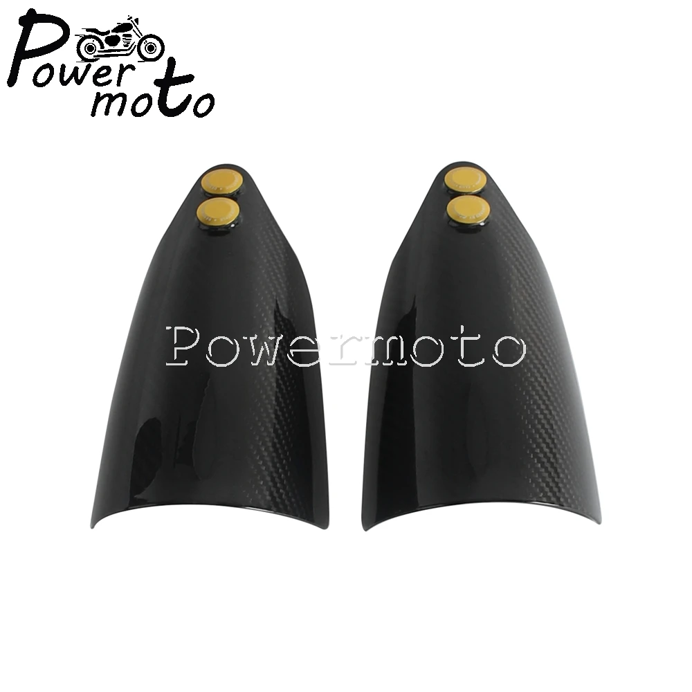 Carbon Fiber Club Style Handguards Hand Guard For Sportster XL 883R XLH 883 1200 Custom XL 883C 1200C Hugger 883 Sport 1200S 96+ view 4