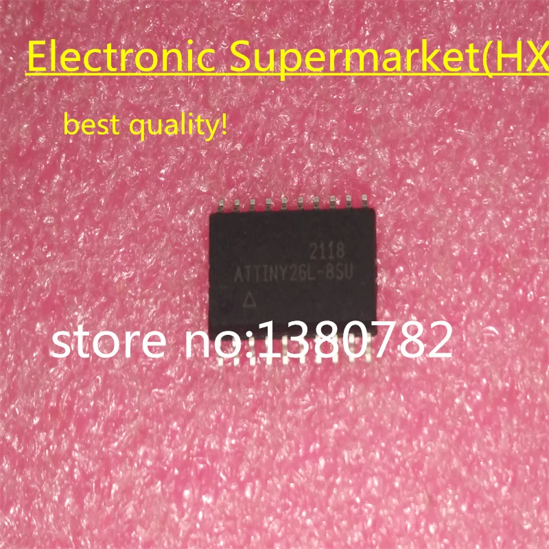 

Free Shipping 10pcs-50pcs ATTINY26L-8SU ATTINY26L SOP-20 New IC In stock!