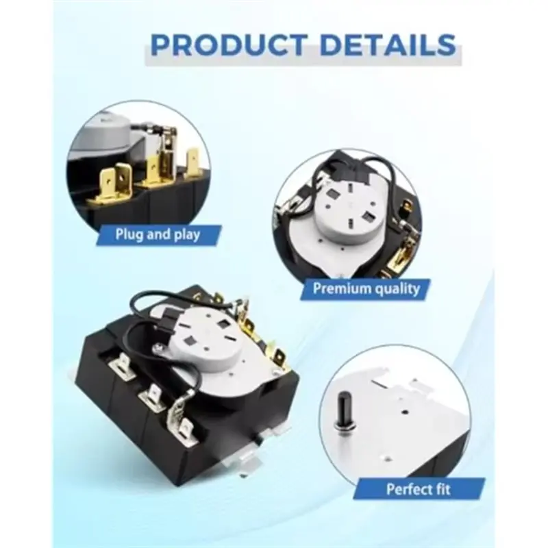 ABBZ-WE04X25586 For GE Hotpoint Dryer Timer Fits Replacement Part 4467041 PS11763073 For Multiple Models