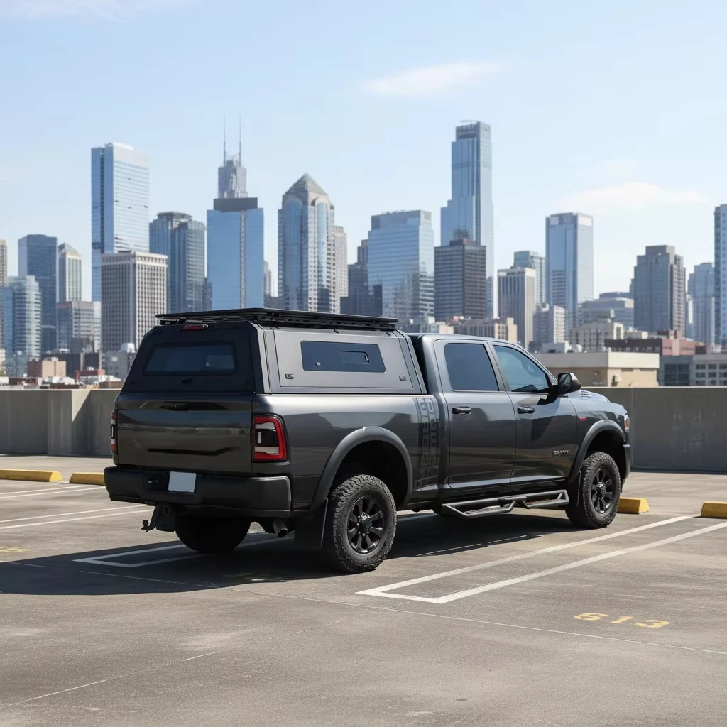 Waterproof Folding Aluminum Alloy Cover for Pickup Hardtop Canopy Topper for RAM/ Gladiator/Navara/Dmax 2010-2013 Customized Fit