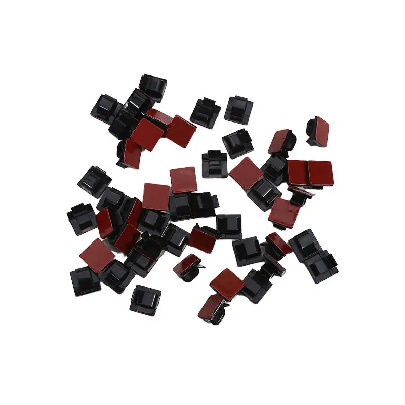 50PCS Wiring Buckle Car Driving Recorder Cable Fixed Seat Light Strip Wiring Cable Buckle Cable Network Cable Fixed Wire