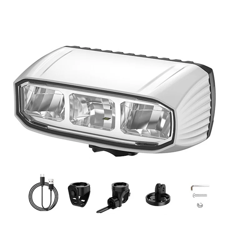 

FSTE-LED Bike Light Bar Rechargeable Universal Bike Headlight For Mountain/Road Bicycle
