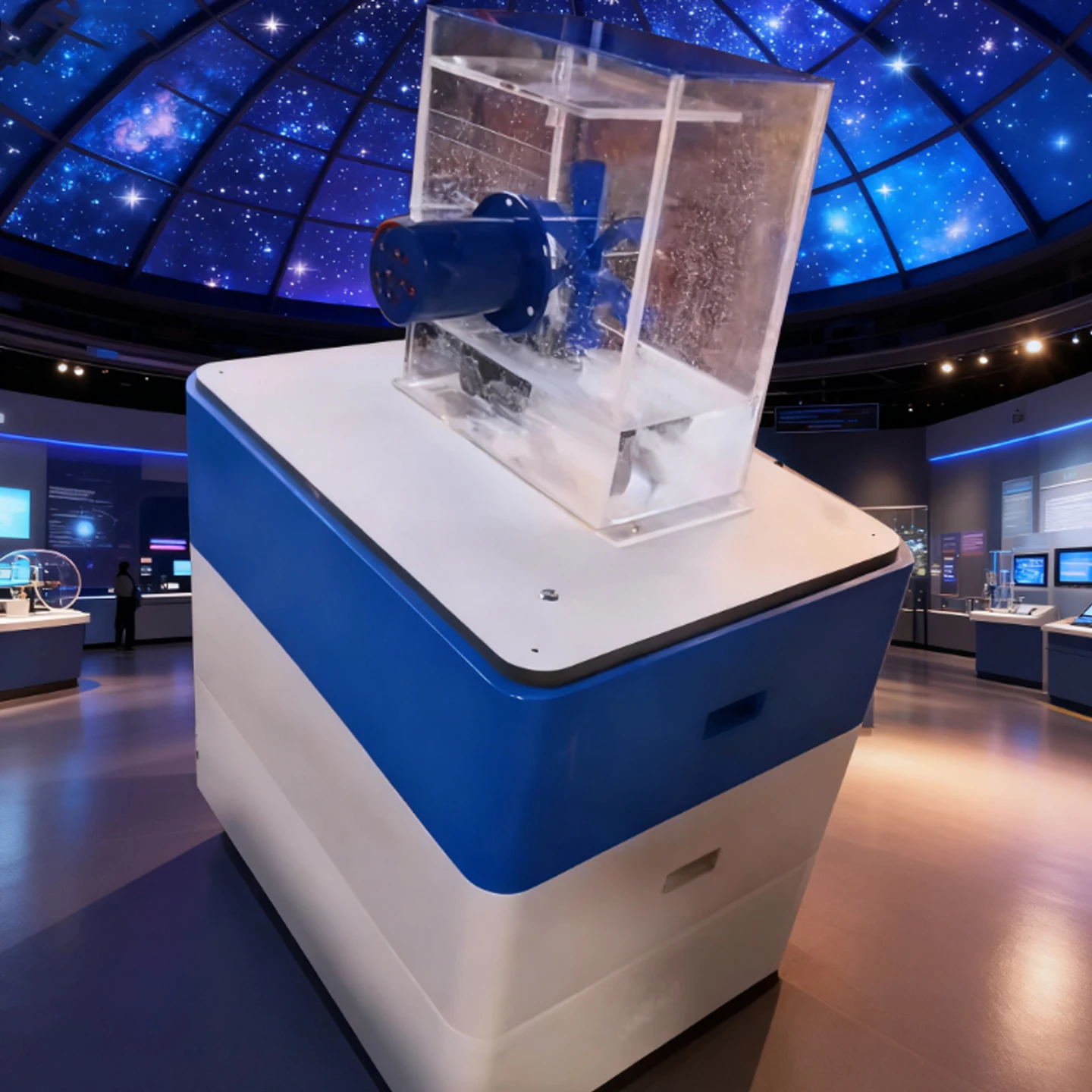 لعبة تفاعلية كهرومائية، دعائم نشاط، معرض علمي، ألعاب علمية، ألعاب تفاعلية، تجربة علمية #2