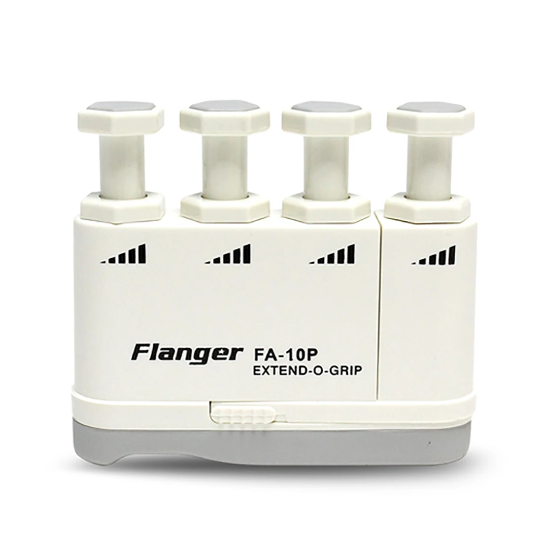 Flanger FA-10P Universele vingertrainer ABS Vingersterktetrainer voor gitaar Piano Handcorrectiegereedschap Verstelbare kracht