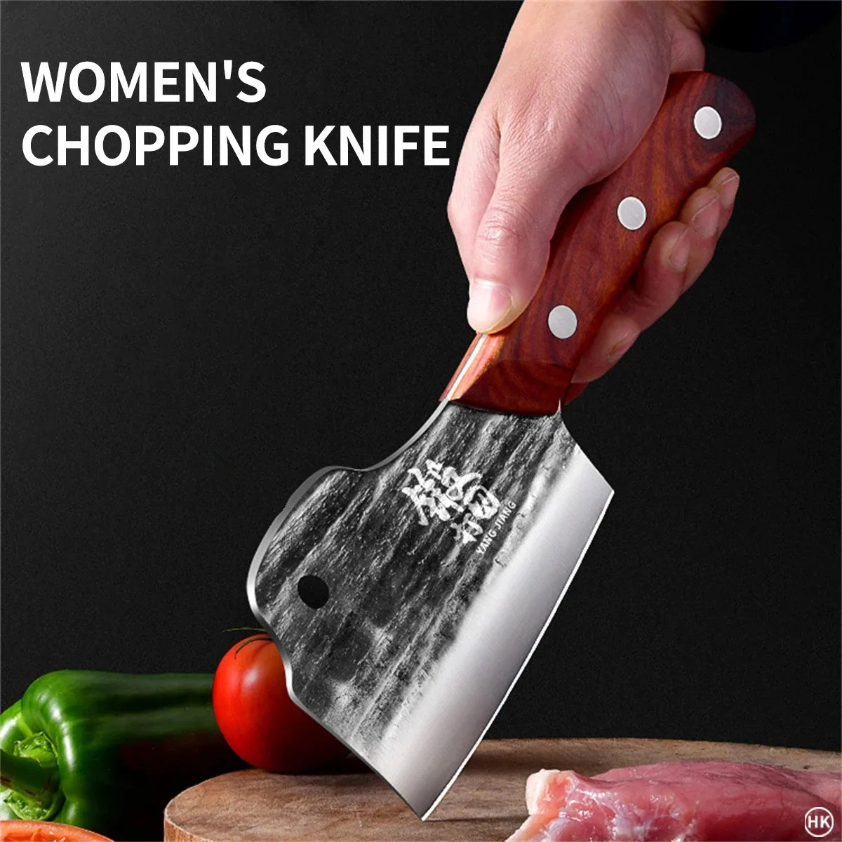 A suitable for heavy chopping, large machete with a outdoor, used as a large straight knife fo, yard work, and jungle clearing 