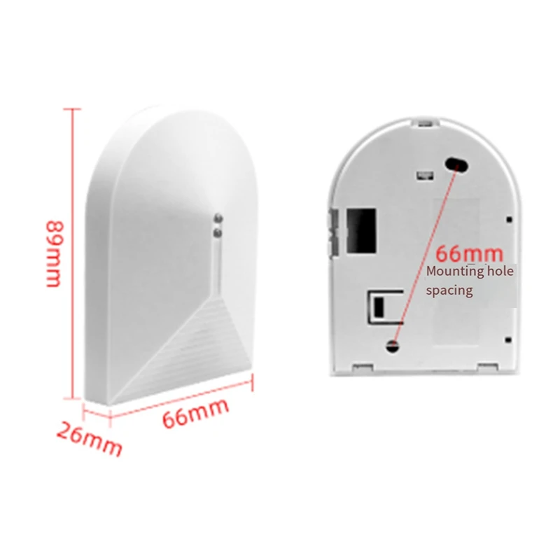 Detector de sensor de rotura de vidrio para sistema de alarma Sensor de rotura de vidrio con cable