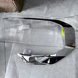1PCS Car Chrome Front Bumper Strip for Outlander 2023 Grille Protector Upper Lower Strip Decoration Strip 6047A457 6047A462