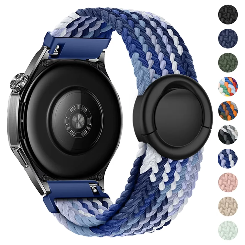 

Магнитный ремешок 20 22 мм для Amazfit Balance 2/Active 2/GTR 4 3, нейлоновый браслет-петля для Amazfit Bip 6/5/3/3 Pro/GTS 3 4 Mini