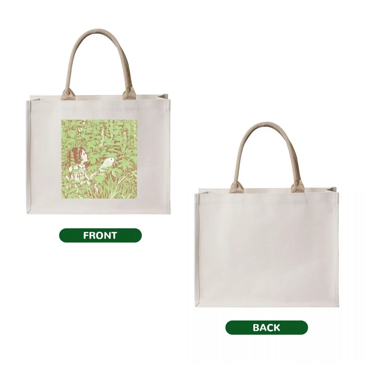 Candy Claws - Ceres & Calypso in the Deep Time Tote Bag sacs de Shopping حقيبة نسائية حقيبة تسوق قماشية
