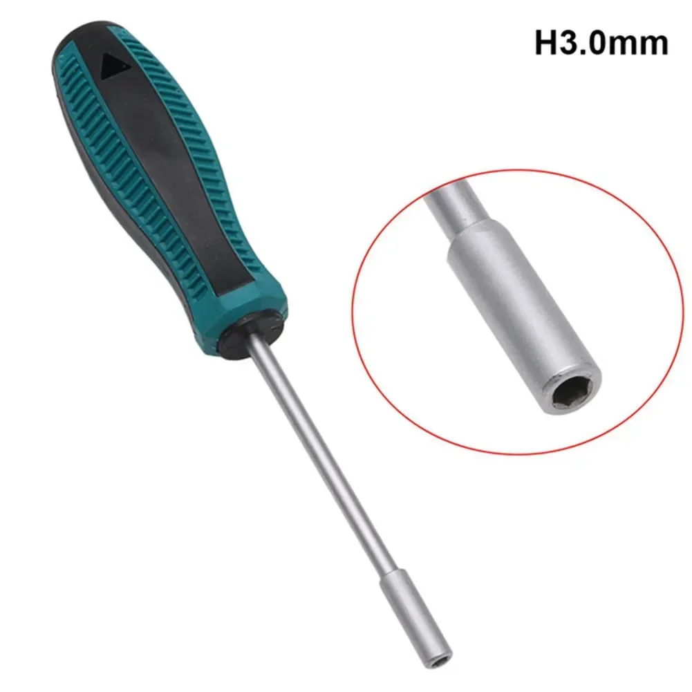 Screwdriver Hexagonal 3/3.5/4/4.5/5/5.5/6mm Wrench Socket Hexagonal Nut Driver Car Auto Repair Hand Tool Accessories