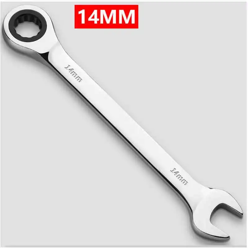 

14mm Ratchet Combination Metric Wrenches Hand Tools Torque Gear Socket Nut Tools Not A Set of Key