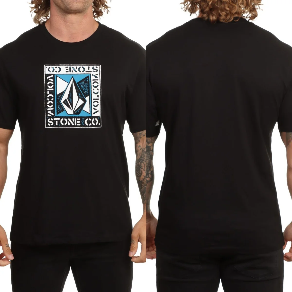 New Volcom Graphic Cotton T-shirt Unisex Summer Short Sleeve Fashion Brand Tee Luxury Casual Vintage Tees
