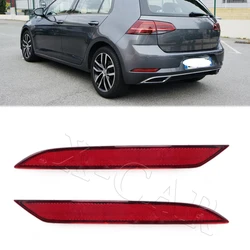 Rear Bumper Reflector False Lamp Rear Bumper Reflective Strip For Volkswagen Golf 7.5 MK7.5 2018 2019 2020 5GG945105 5GG945106