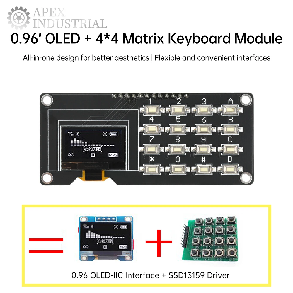 0.96 /1.3 Inch Oled…