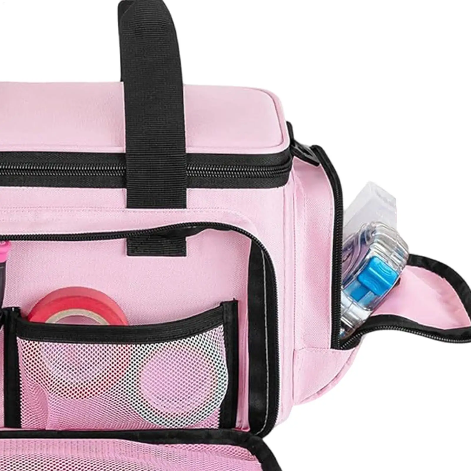 Tool Bag Organizer Heavy Duty Zipper Carry Pouch Plumbing Tool Bag For Carpenters Repairman Plumbing Gardening Drill Bits