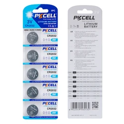 10PC CR2032 3V Lithium Battery Car Toys CR 2032  BR2032 DL2032 ECR2032 Button Coins Cell For Wireless Pet Child Bag Keys