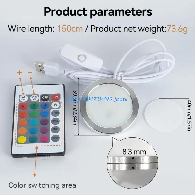 Y2gd para luz LED laboratório luz ajustável Hardware luz LED DIY Modelo impressão