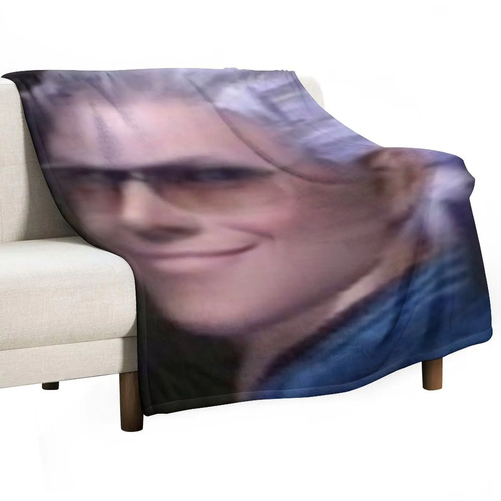 Vergil From the Devil May Cry Series Throw Blanket valentine gift ideas cosplay anime heavy to sleep Blankets