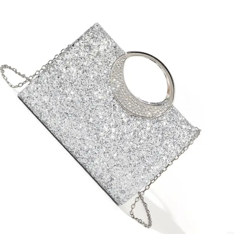 

Evening Bag for Women Crossbody Bag Sparkly Handbags with Chain,Shoulder Bag