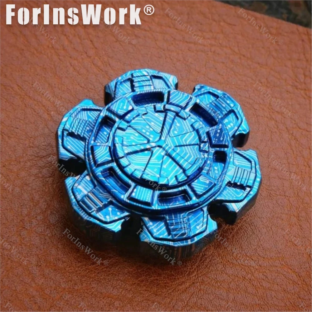 

NEWEDC VIP Special Material Detonation Open Armour Gyro Fingertip Gyro Metal Stress Relieving Toys Magnetic Toys