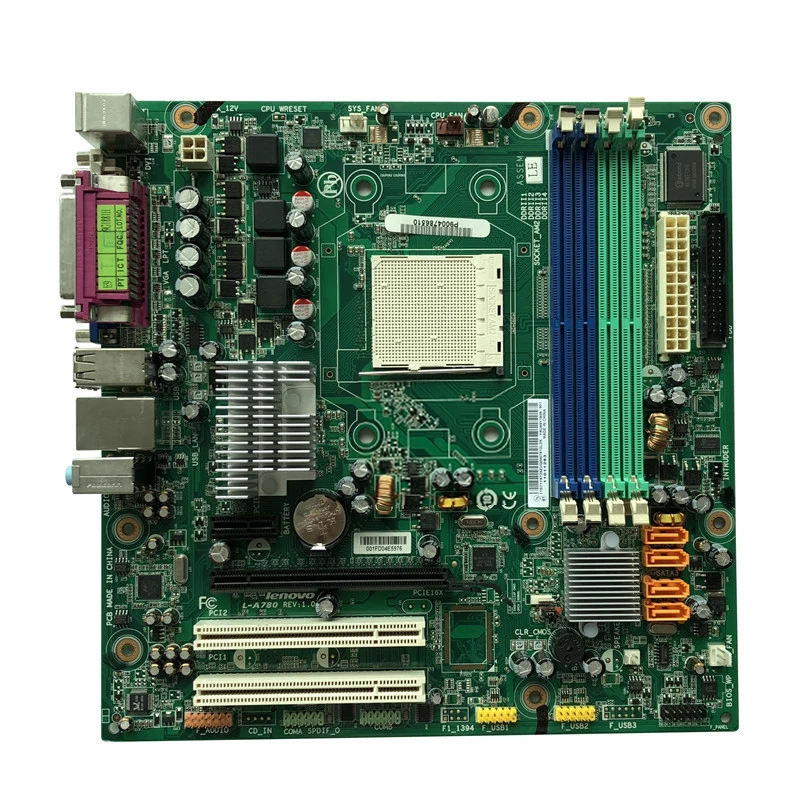 High Quality Desktop Motherboard For Lenovo ThinkCentre A62 780G L-A780 M2RS780MH AM2 Fully Tested