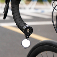 1-5PCS Bicycle Rearview Mirror HD Bike Handlebar Plug Rear View Convex Mirror For MTB Road Bicycles Accessories Universal