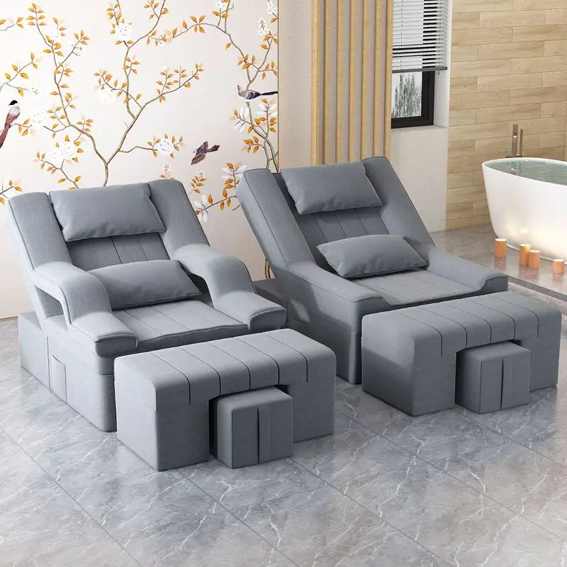 Pedicure Armchair Chairs Set Nail Salon Decoration Professional Cart Luxury Spa Cosmetic Stool Sink Bowl Manicurist Furniture